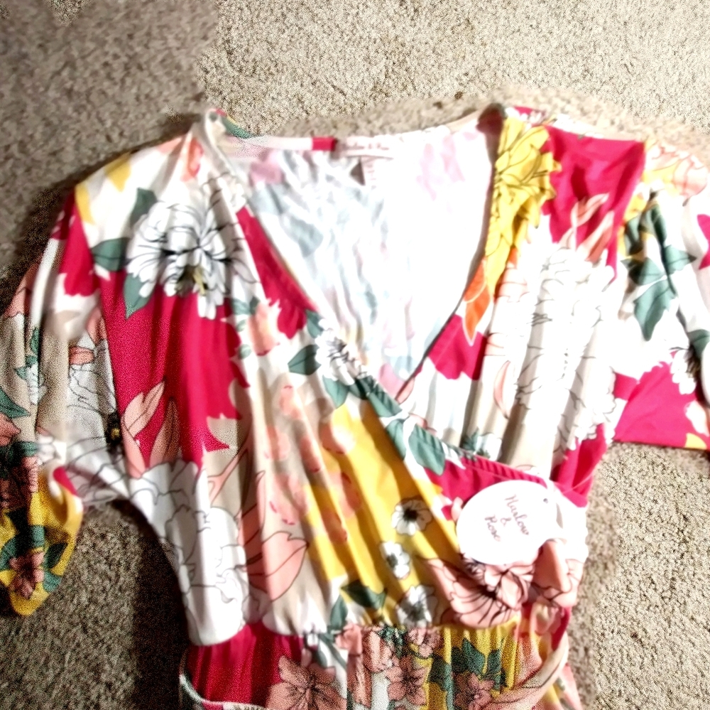 Harlow and Rose floral dress